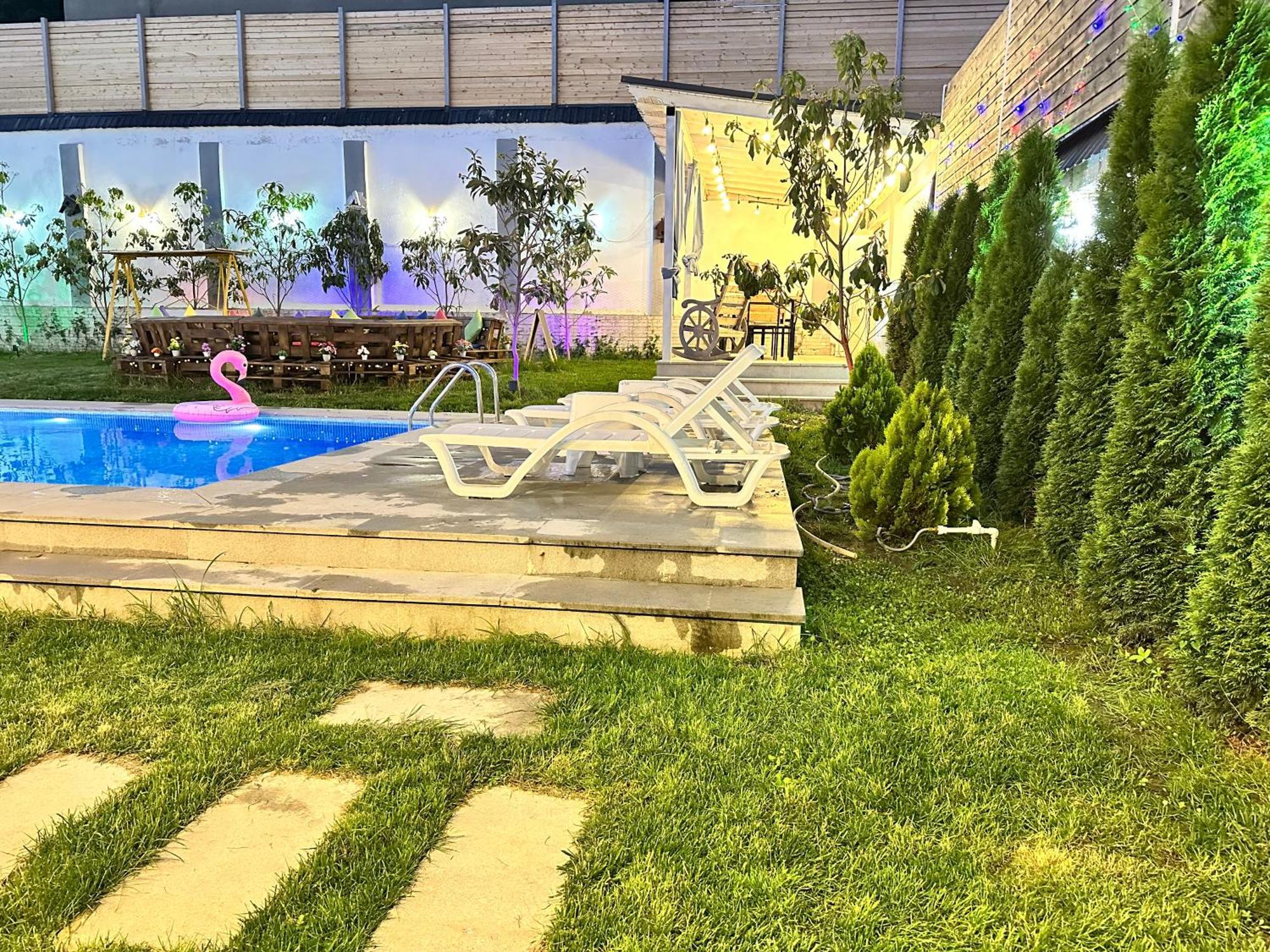 Qafqaz Mountside Chalet Gabala Exterior photo